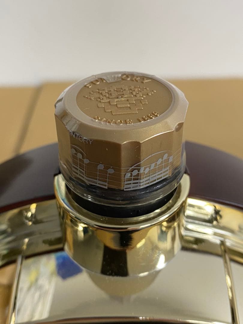 マ*ー様 Suntory Brandy Extra バンジョー型ボトル　ウイスキ