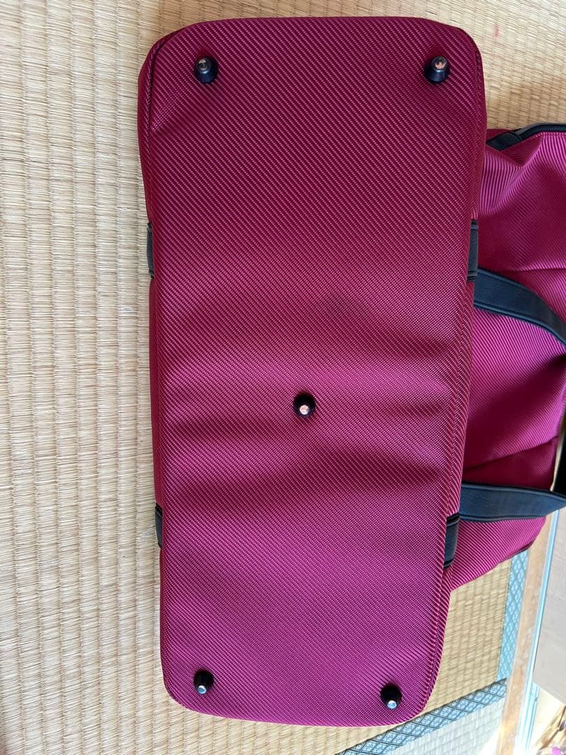 タイトリスト×メルセデスベンツ ビッグトートバッグ ワインレッド