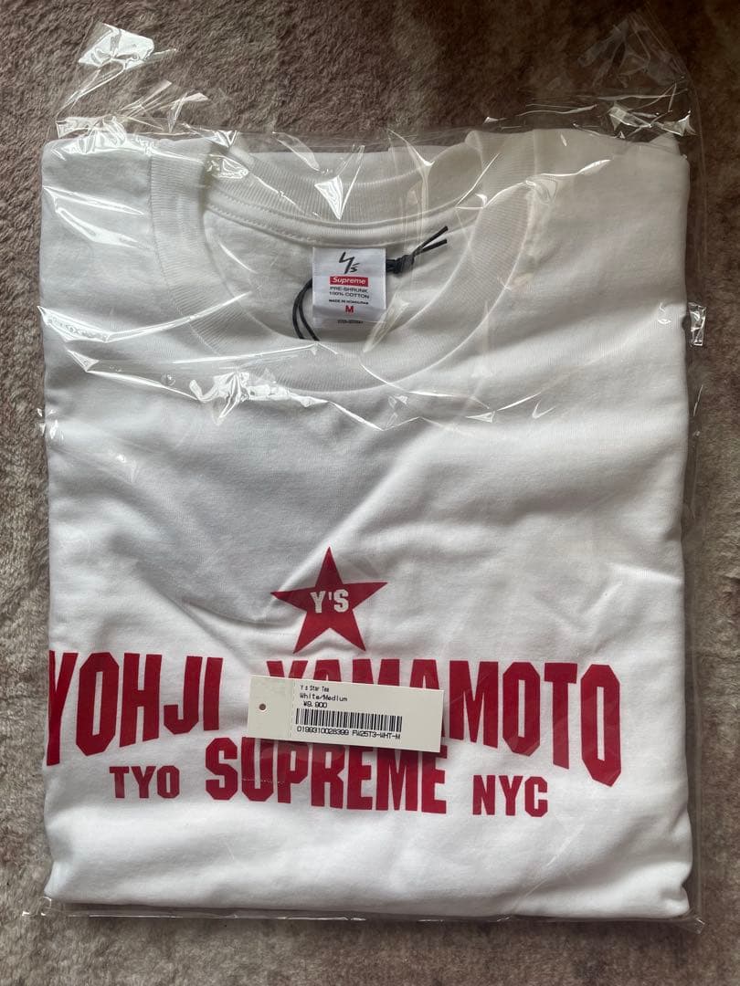 Yohji Yamamoto x Supreme スターTシャツ