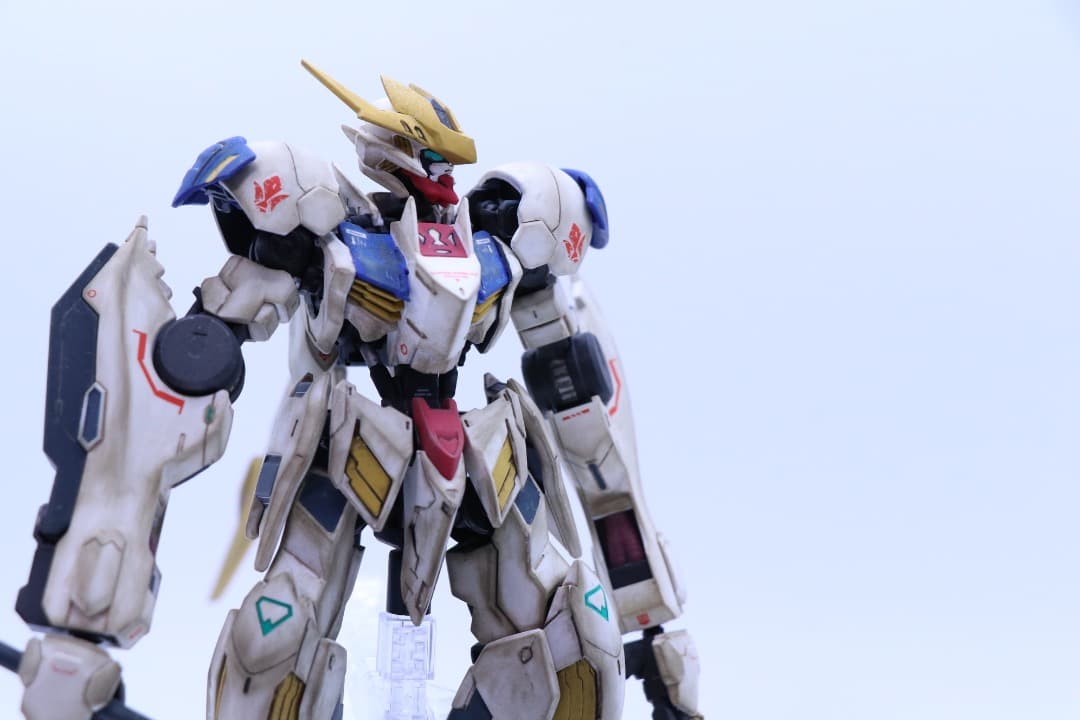 HG 1/144 ガンダム バルバトス ルプスレスク 【改修 塗装 完成品】