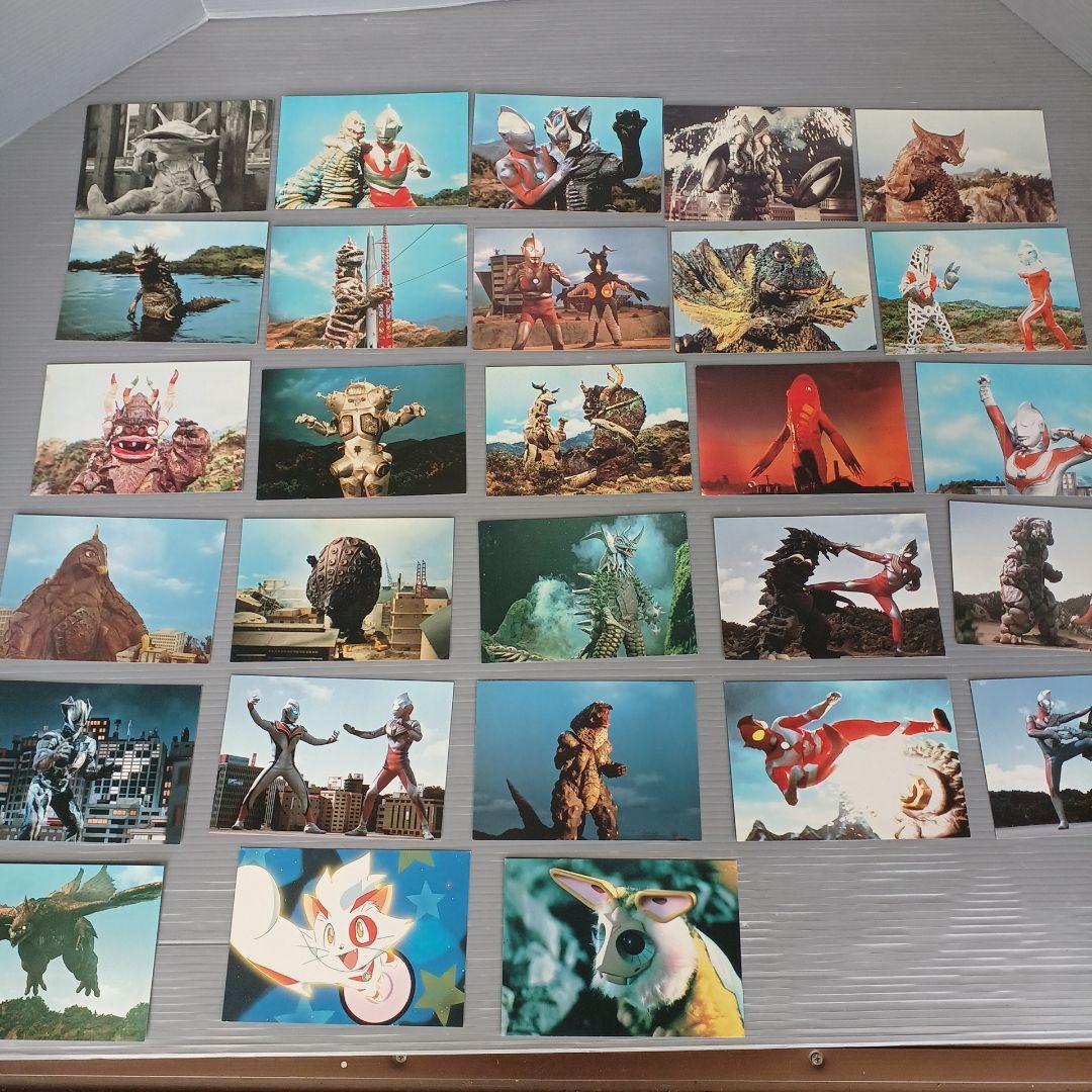 昭和レトロ　ウルトラシリーズ　特撮怪獣 　ポストカードセット　28枚　入手困難