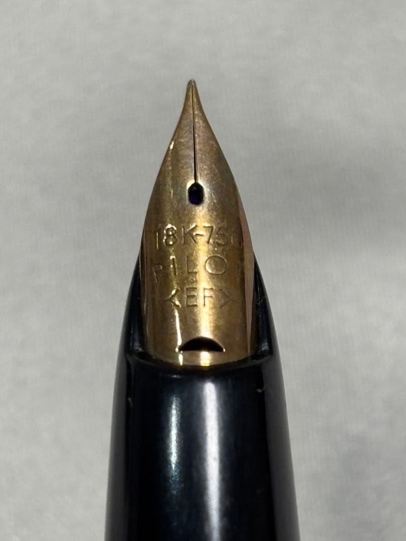 PILOT '70s新品 Elite 万年筆 18K-750 レトロ