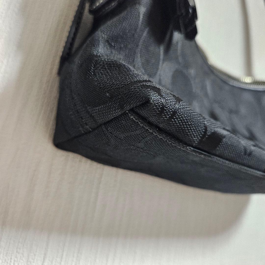 COACH コーチ アクセサリーポーチ ワンショルダーバッグ ブラック