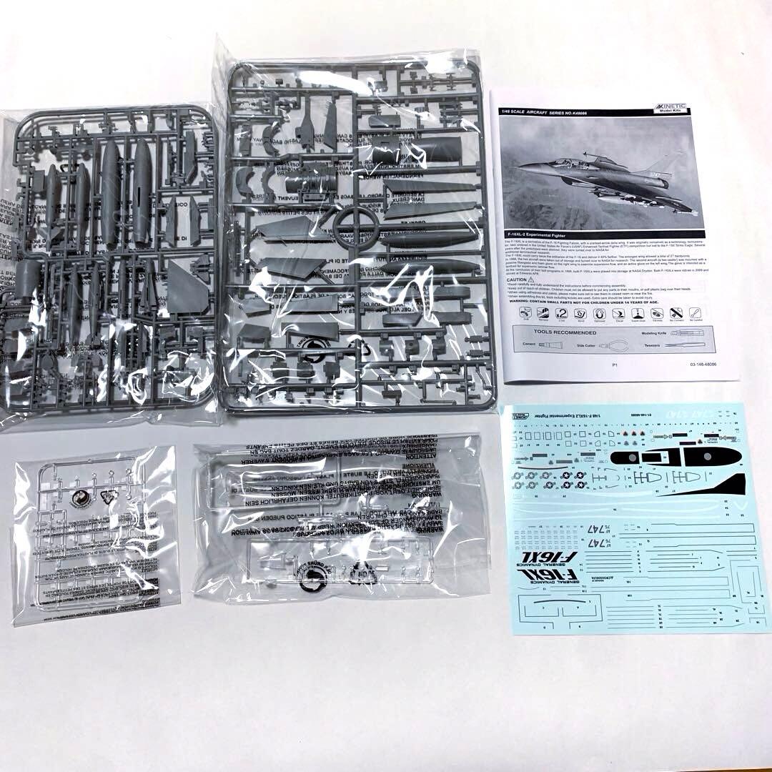 キネティック 1/48 アメリカ空軍 F-16XL-2 複座型試作戦術戦闘機