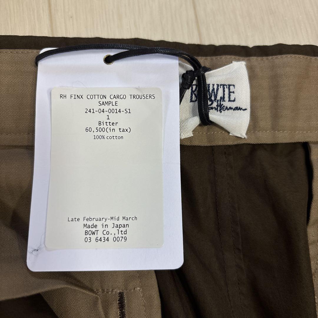 未使用 BOWTE バウト ロンハーマン 別注 コットン カーゴパンツ タグ付き