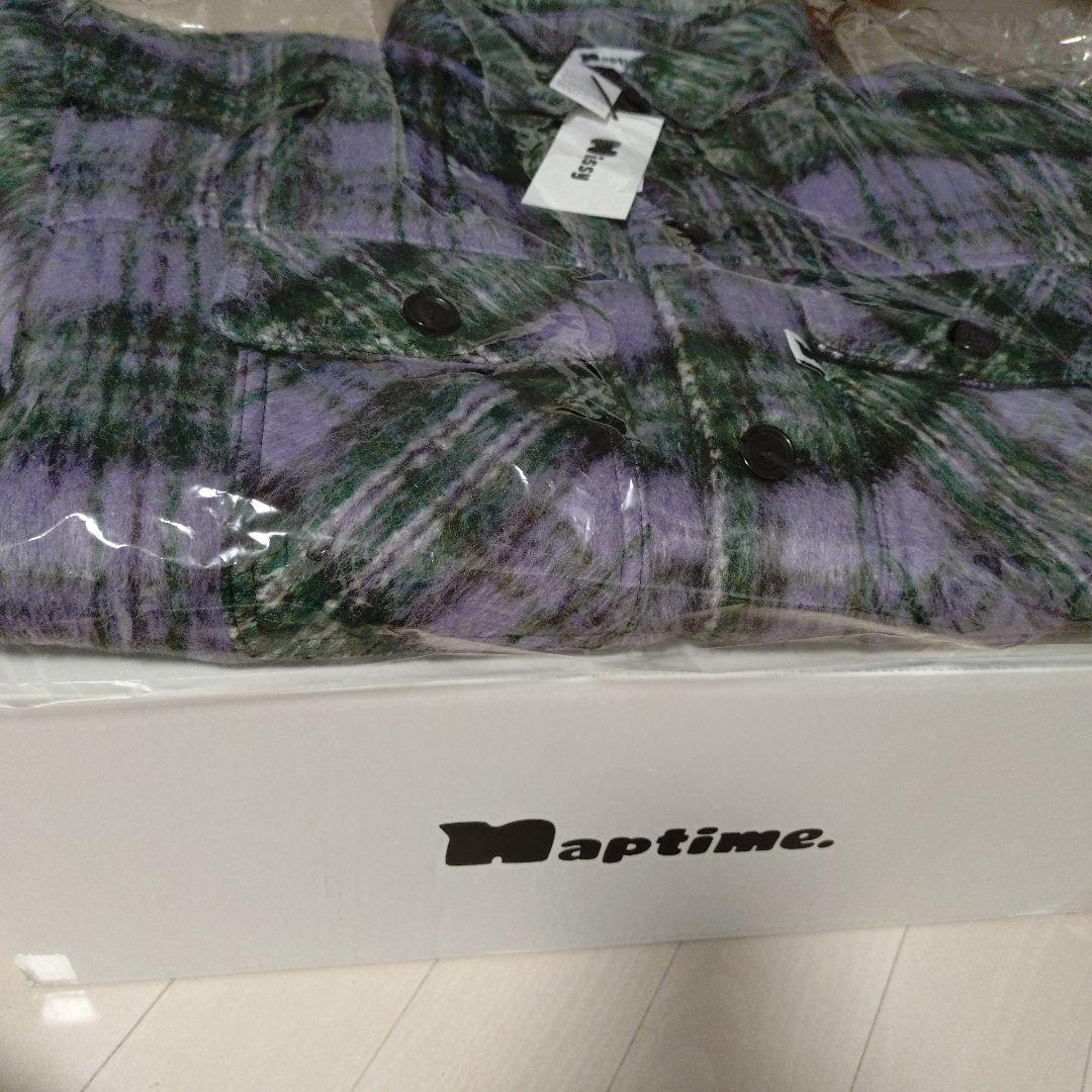 NAPTIMEナップタイム チェック中綿ジャケット 2025秋冬