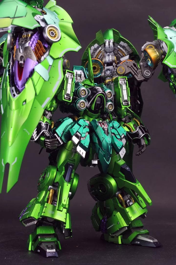 【キャンディグリーンVer.】1/100 オシリスの翼　ランナー塗装　プラモデル