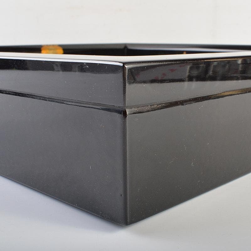 茶道具　蒔絵師　村田宗覚作　高台寺蒔絵　炉縁　共布共箱　C　R7431B