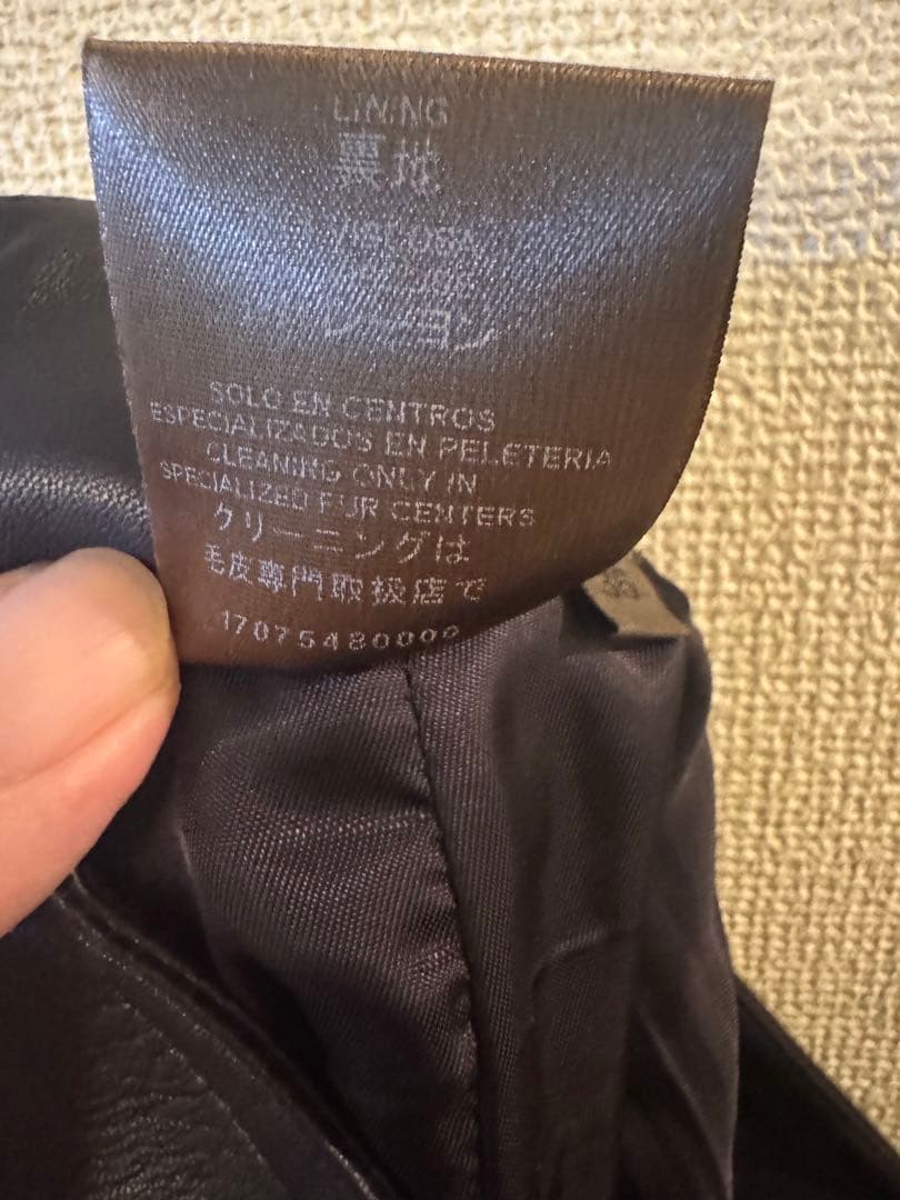 美品LOEWE ラムレザー スカート 36 ロエベ　jwanderson