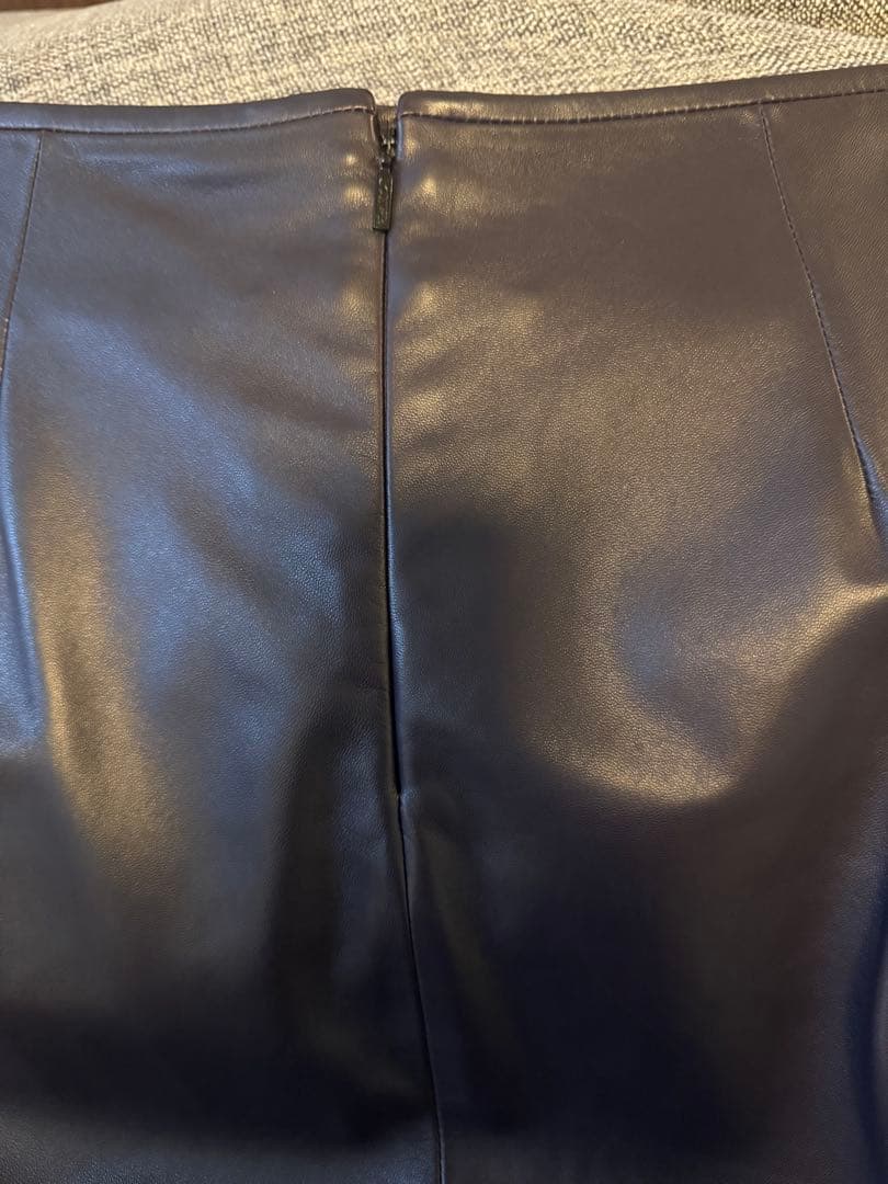 美品LOEWE ラムレザー スカート 36 ロエベ　jwanderson