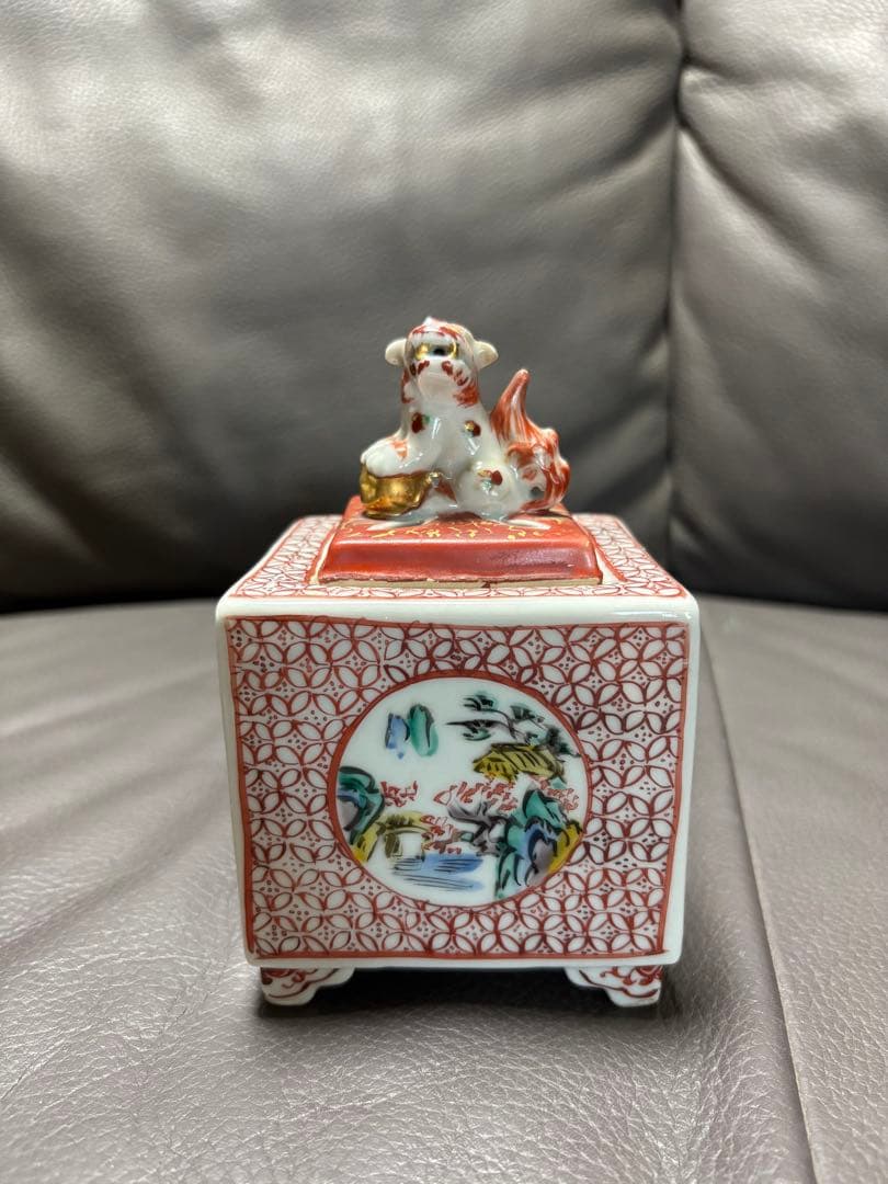 香炉　獅子香炉