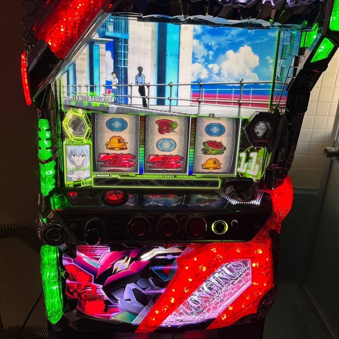 パチスロ実機　エヴァンゲリオン　希望の槍　不要機付き　たのメル便