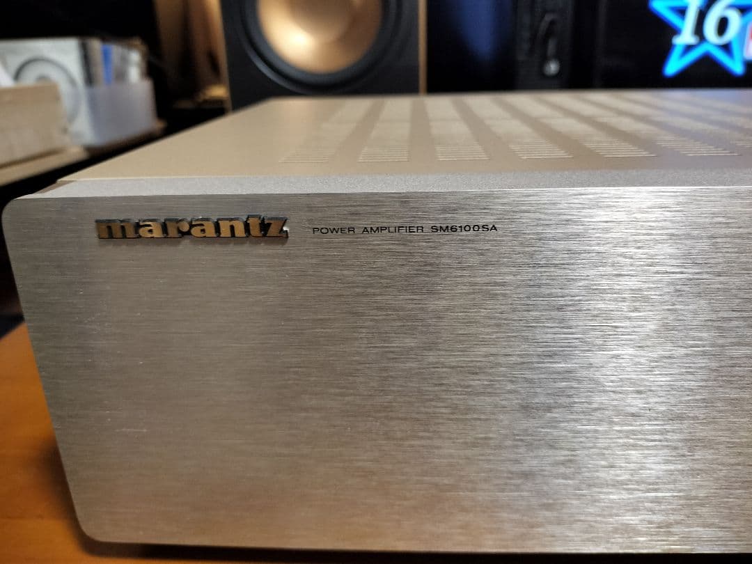 最終 Marantz SM6100SA ver.2 マランツパワーアンプ