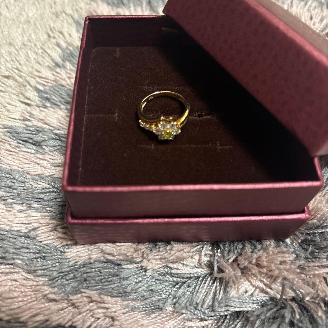 TSUTSUMI フラワーモチーフリング