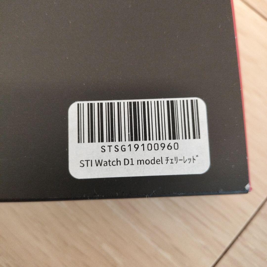 スバル　STI　腕時計　オリジナルウォッチ　デザインドバイSTI