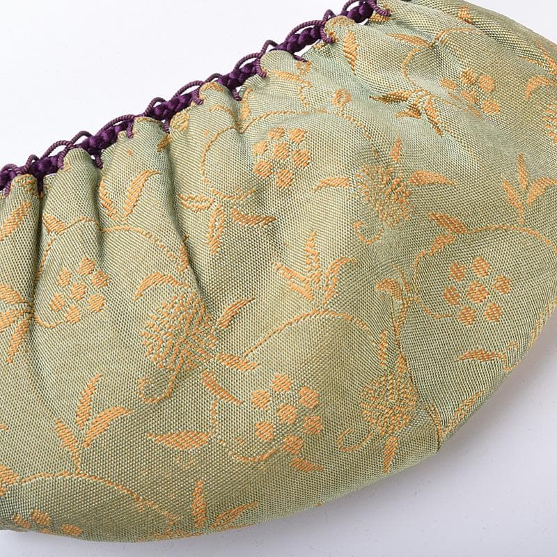 茶道具　桑茶箱　茶碗　振出など　九点　一式　仕覆付　V　R7633