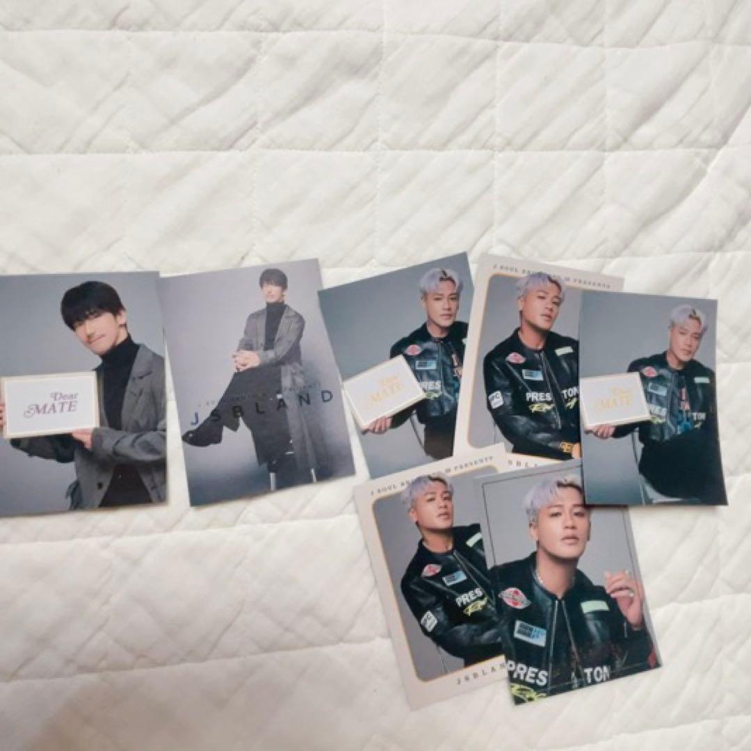 写真カードとオリジナルグッズセット　三代目ᒍSOULBROTHERS