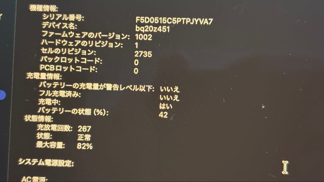 【ユキハミさん専用】M1 MacBook Air メモリ8GB SSD 256