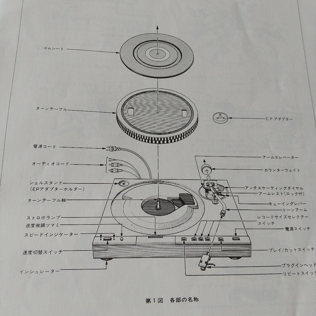 レコードプレーヤー