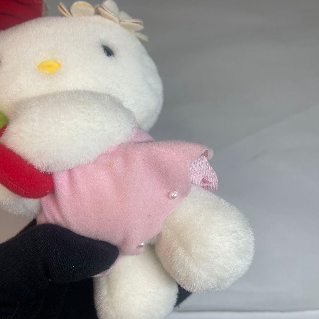 希少 レア サンリオ ハローキティ 信州限定 ぬいぐるみ りんご パラソル