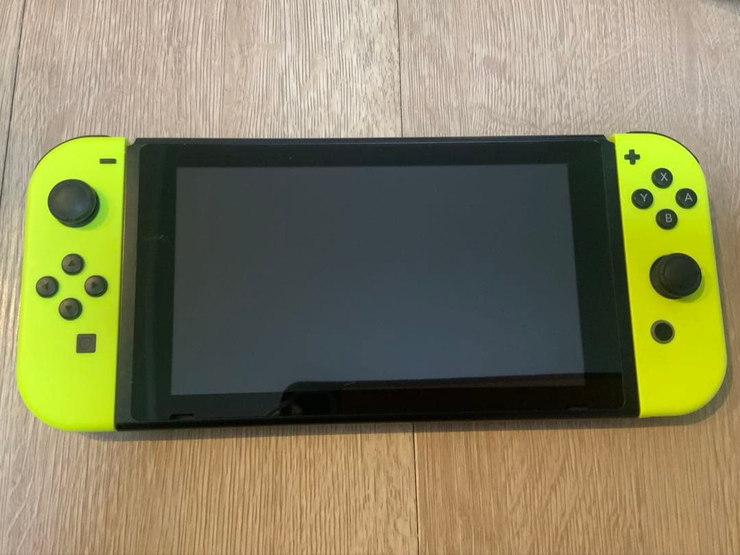 Nintendo Switch 本体 イエロー プロコン付 HDMIケーブル無し