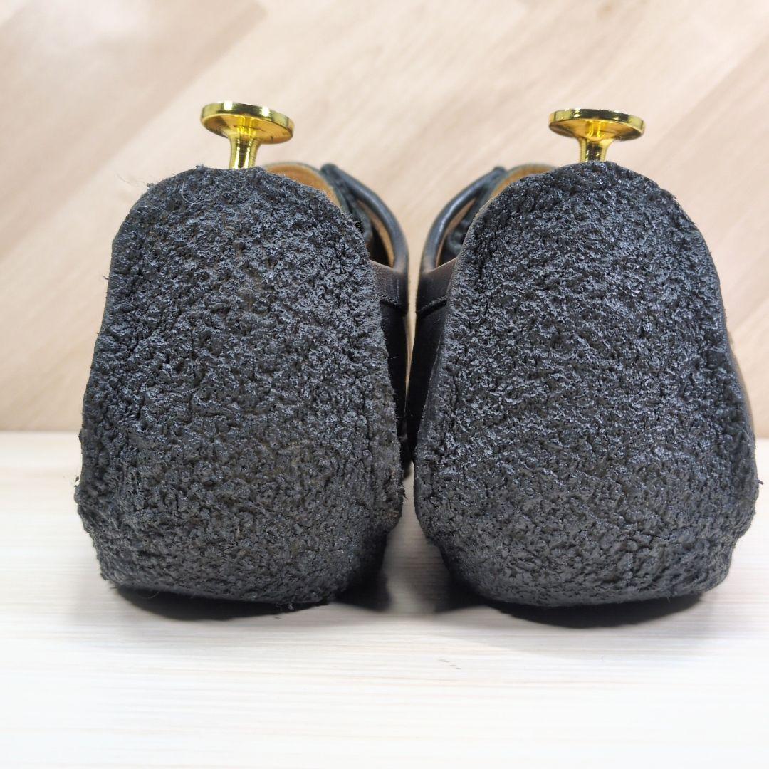 クラークス ナタリー 26.0cm レザー ワラビー ブラック S373