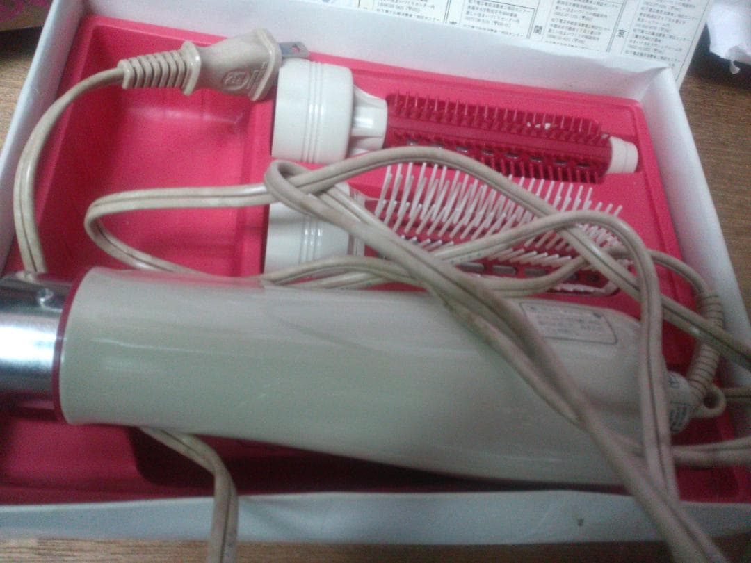 ナショナル　松下電工　ブロー　くるくる　450W　杉田かおる　巻瀬りほ?　外箱有