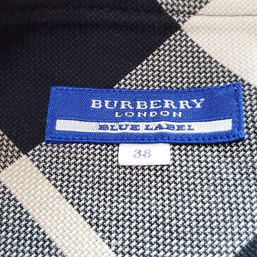 バーバリーブルーレーベル　キュロット　ショートパンツ　ノバチェック　ベルト　38