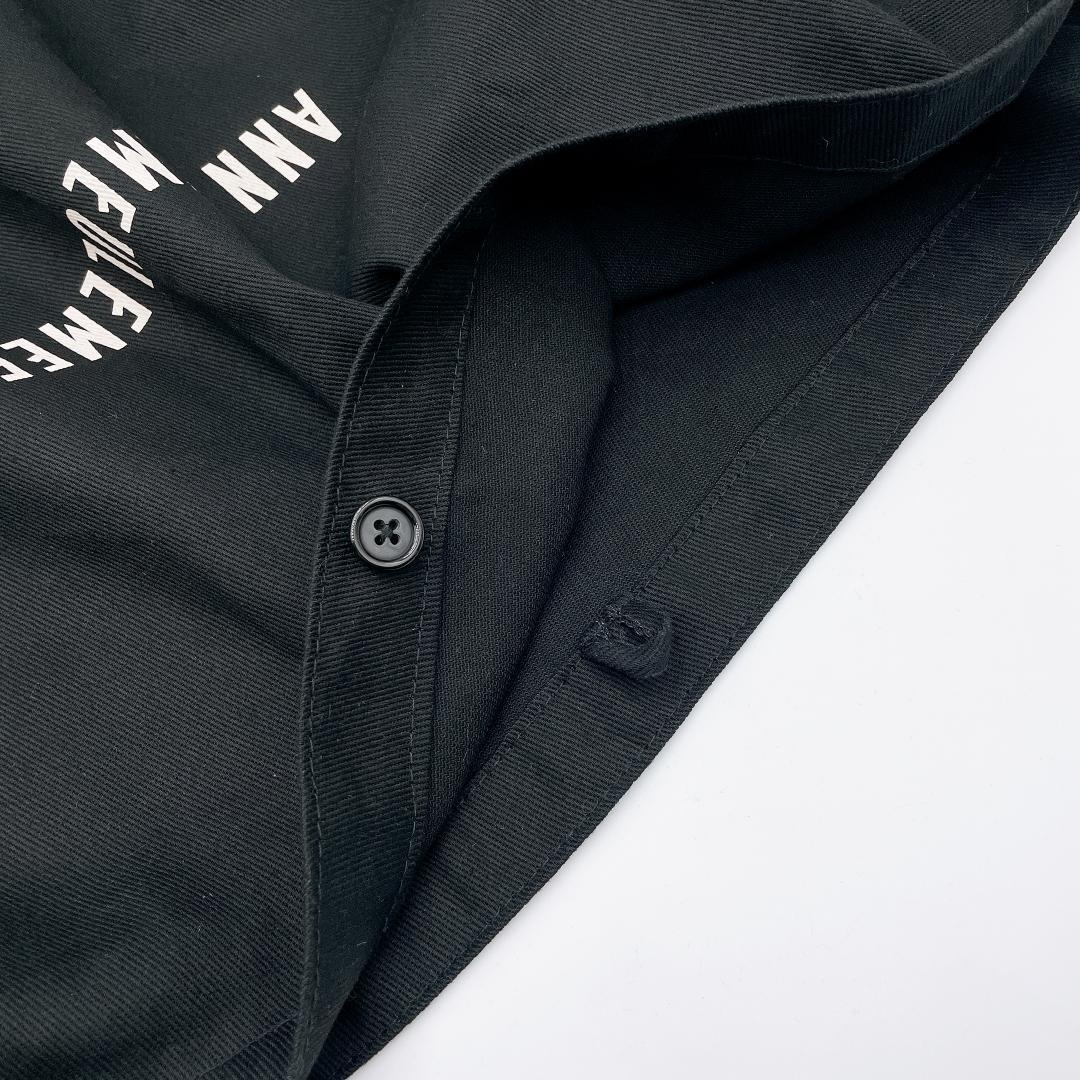 美品 ANN DEMEULEMEESTER ブラック ショルダーバッグ f285