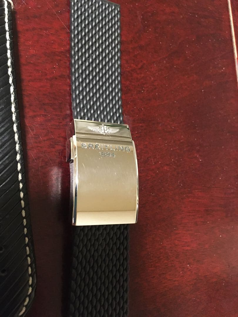 ブライトリング ラバーベルト Dバックル 尾錠 純正 22-20