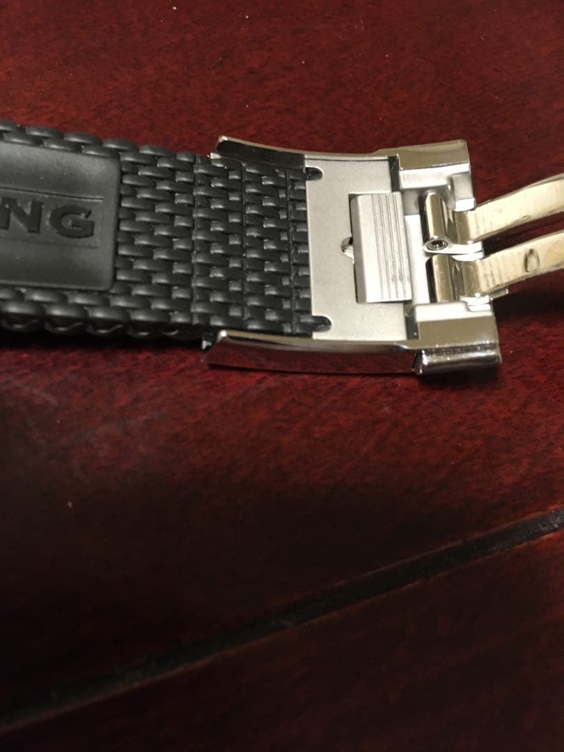 ブライトリング ラバーベルト Dバックル 尾錠 純正 22-20