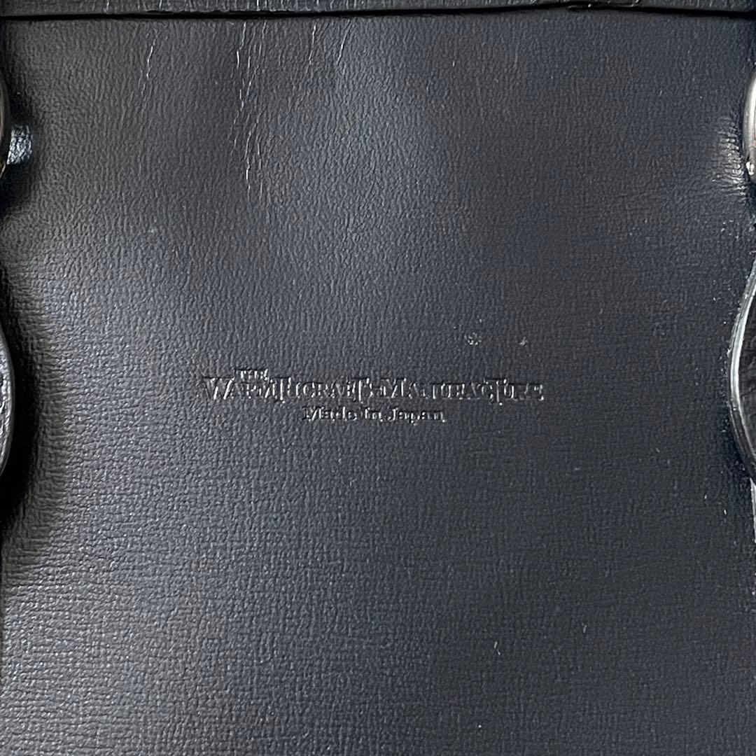 未使用✨ウォームクラフツマニュファクチャー　ブリーフケース　ホースハイド