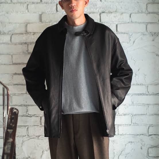HERILL Lamb leather Jacket 23aw サイズ3