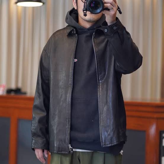 HERILL Lamb leather Jacket 23aw サイズ3