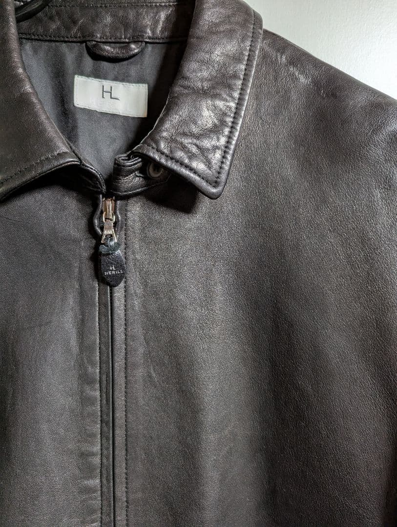 HERILL Lamb leather Jacket 23aw サイズ3