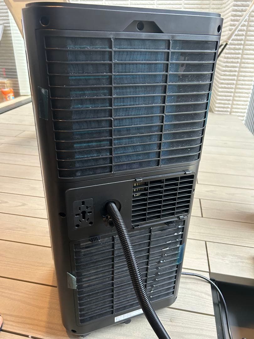 2025年製 タンスのゲン スポットクーラー　ファブリックブラック