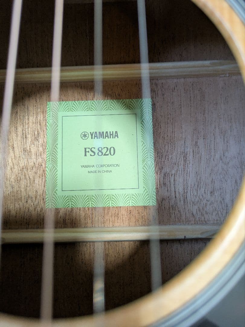 【週末値下げ】YAMAHA FS820 アコースティックギター 初心者セット
