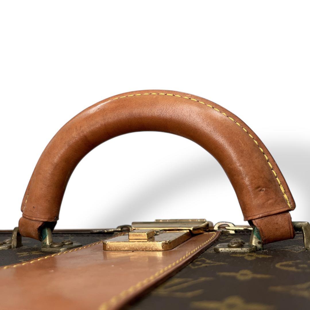 ルイヴィトン　ストラトス80 トランクケース　モノグラム　大型　ブラウン　PVC