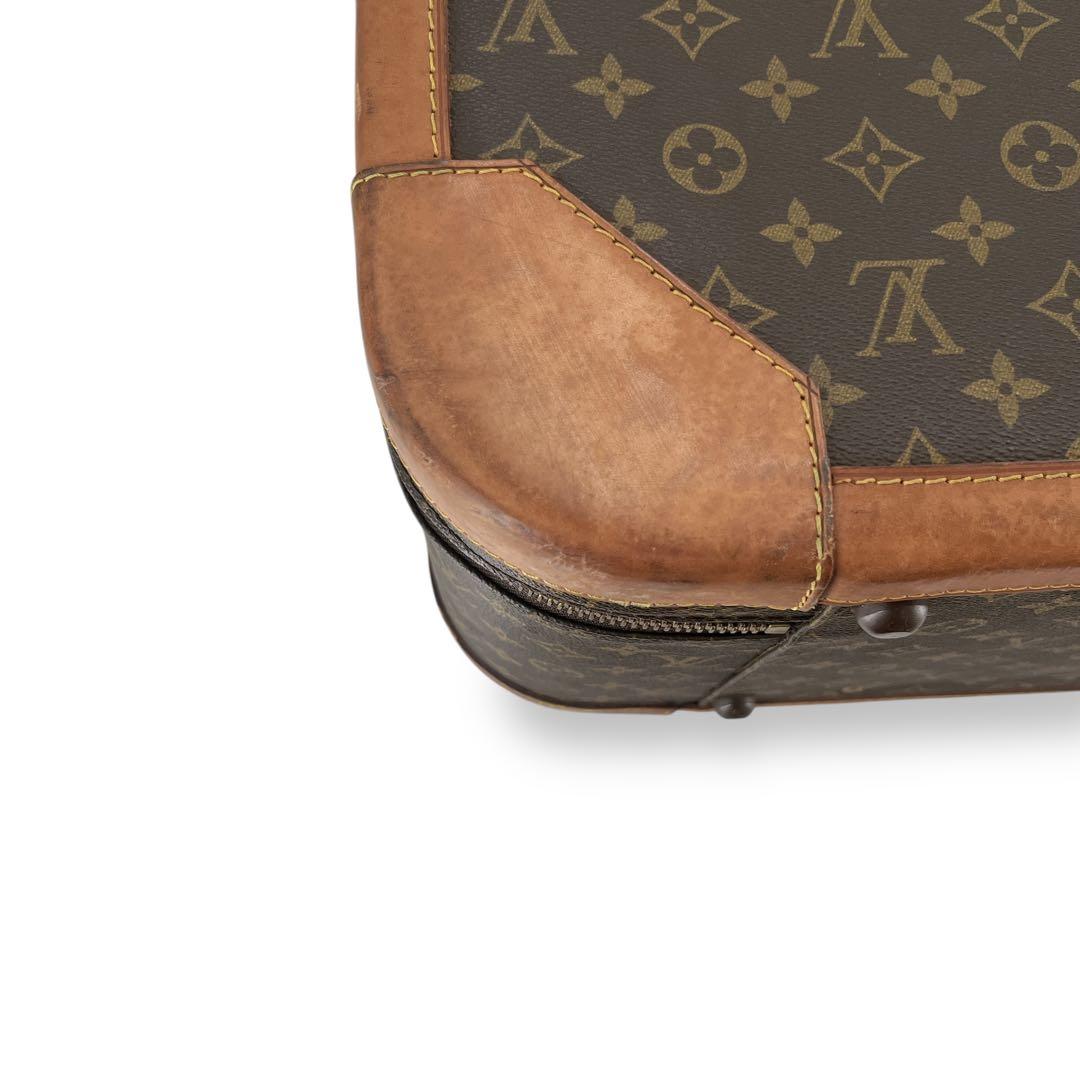 ルイヴィトン　ストラトス80 トランクケース　モノグラム　大型　ブラウン　PVC