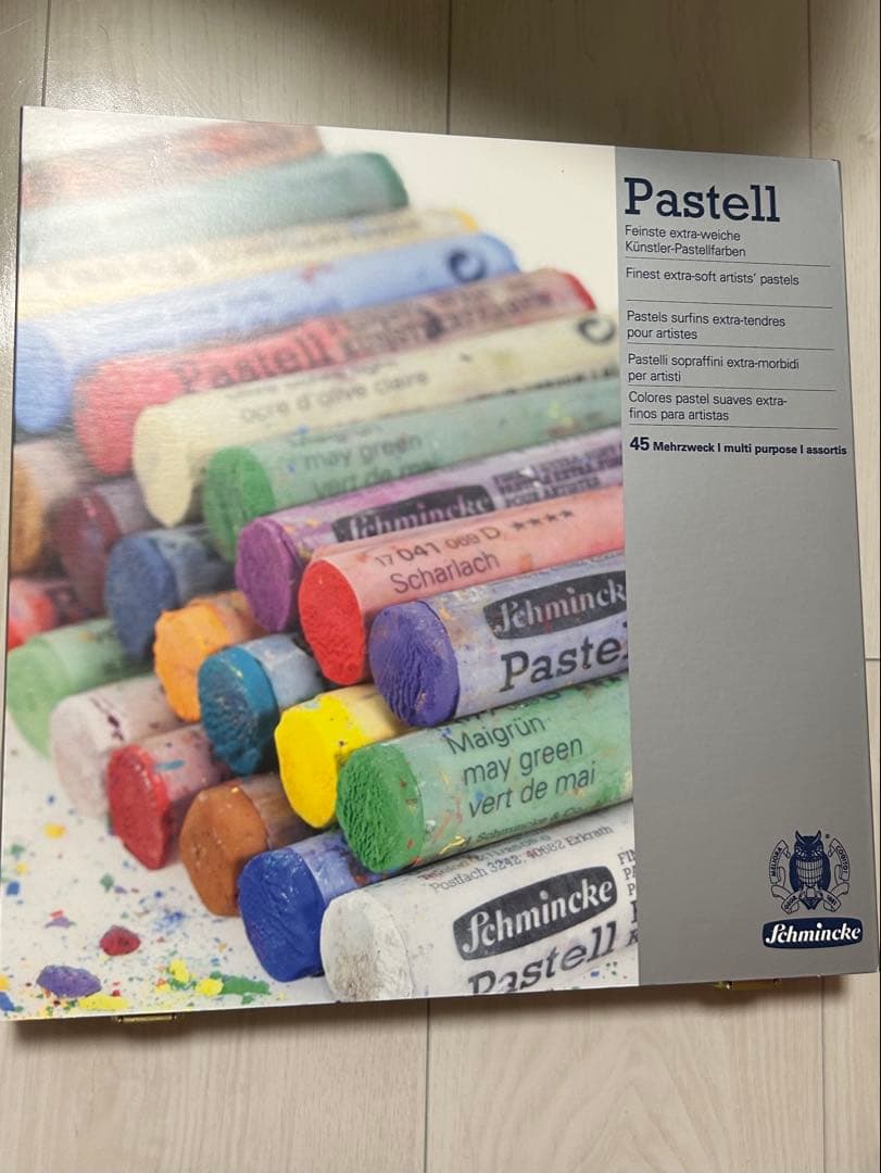 fchmincke シュミンケ　ソフトパステル 45色　木箱