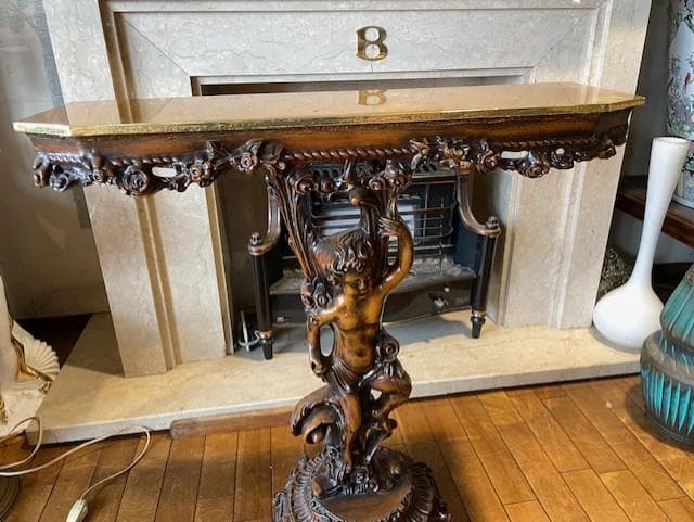 ロココ調アンティークテーブル