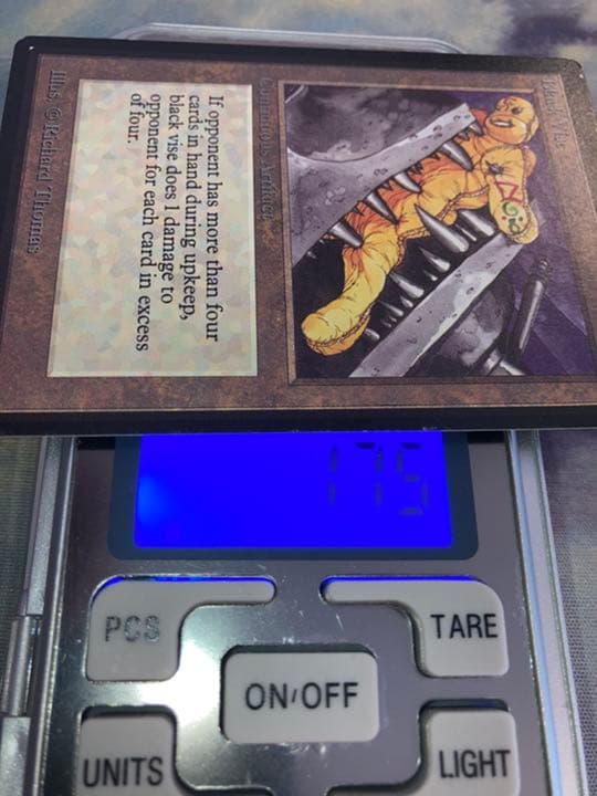 β ベータ　黒の万力　英1枚　LEB