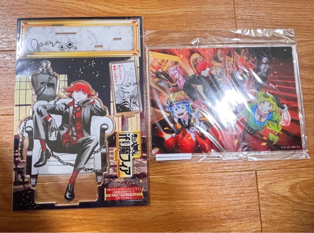 魔入りました！入間くん if魔フィア 秋田書店コミケ オペラ 缶バッジ アクスタ