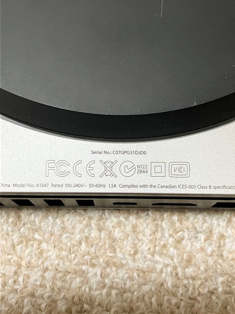 Macデスクトップ Apple Mac mini SSD180GB i5 8GB Mac/Win