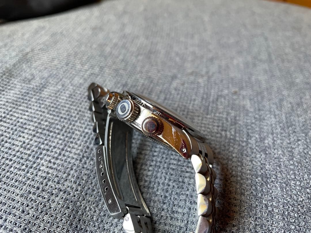 専用outline チックタック 2レジスタークロノグラフ パンダ