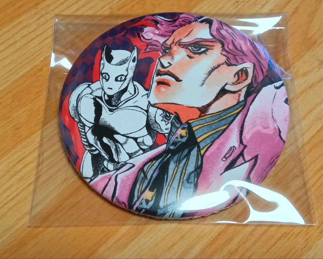 ジョジョの奇妙な冒険　缶バッジ　吉良吉影