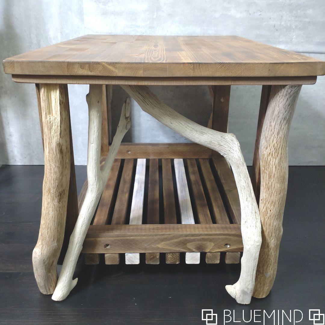 No.1081 【リメイク】ナチュラルな雰囲気の流木テーブル 流木インテリア