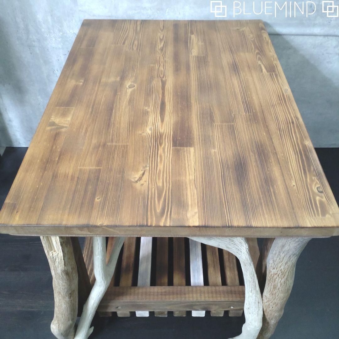 No.1081 【リメイク】ナチュラルな雰囲気の流木テーブル 流木インテリア