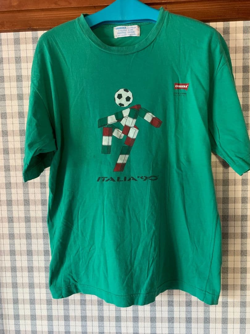 入手不可能！'90WCイタリア 公式キャラクターTシャツ