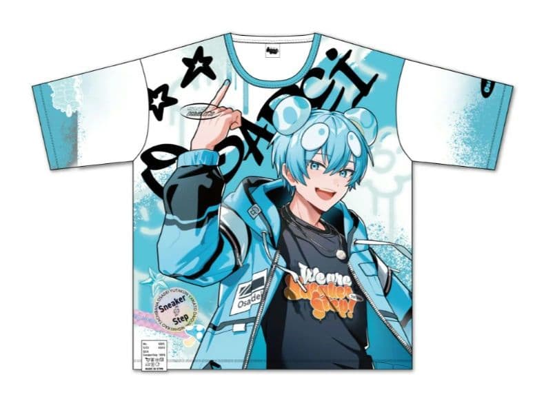 すにすて We are SneakerStep! フルグラ Tシャツ おさでい